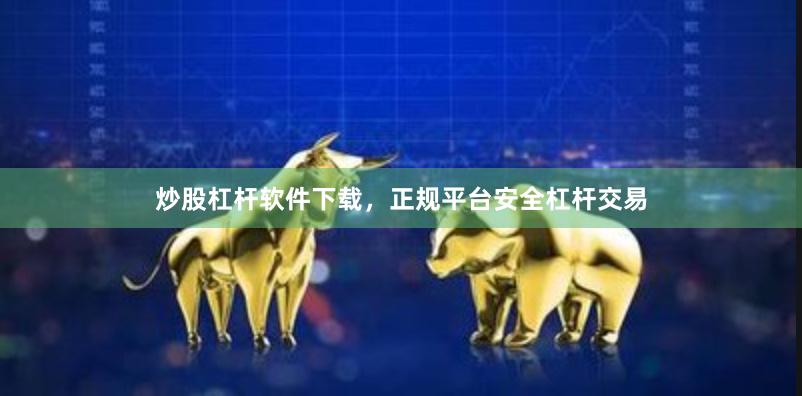 炒股杠杆软件下载，正规平台安全杠杆交易