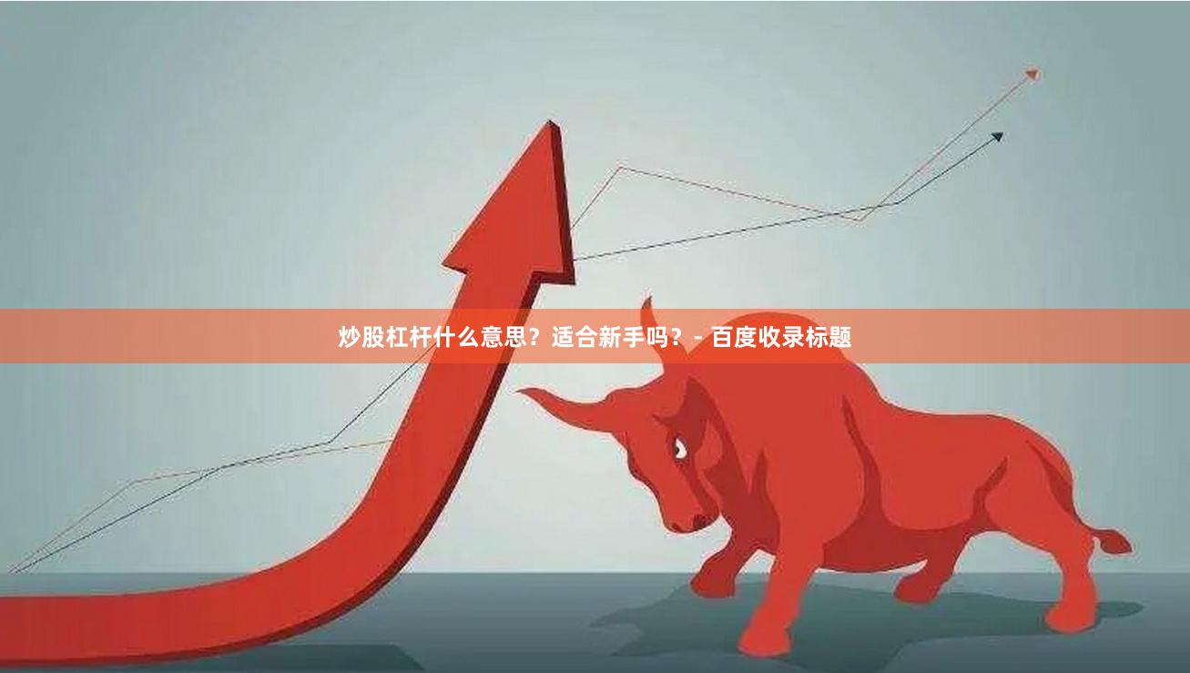 炒股杠杆什么意思?适合新手吗?- 百度收录标题